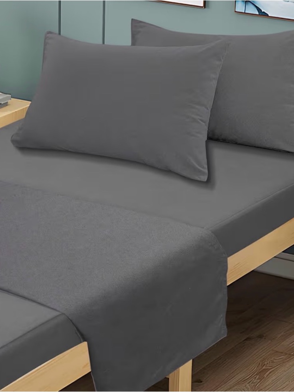 4 Piece cot Sheet Set cot Sheets 30" x 75" x 9" cot Size Sheets Set 047
